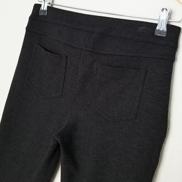 Athleta Ponte Twill Moto Pant in Black 4 Stretch Zipper Accent Comfort Biker $89 - Picture 6 of 16
